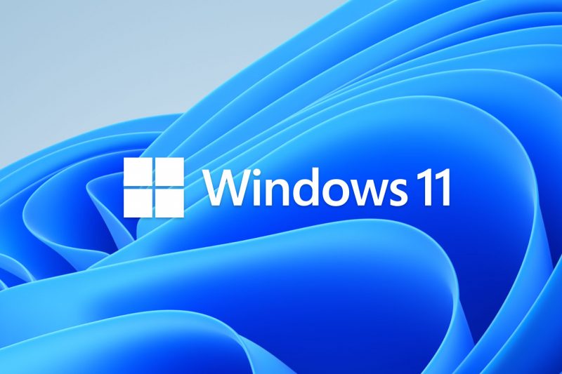 Windows 11, the latest operating system by Microsoft, showcasing its sleek design and new features for improved user experience.